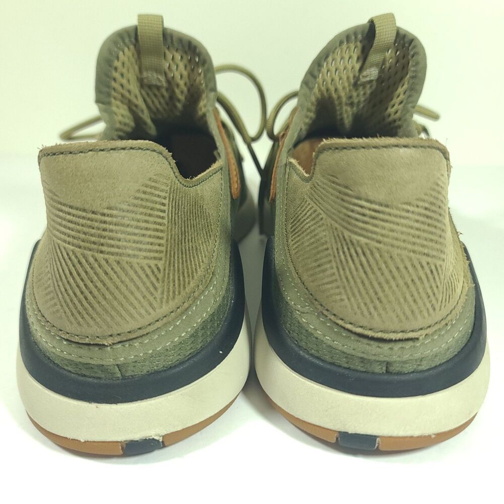 Olukai Mio Li Sneakers Hunter Green Lava Rock Shoes 10440-HGLR Mens Size 10 - Picture 12 of 13